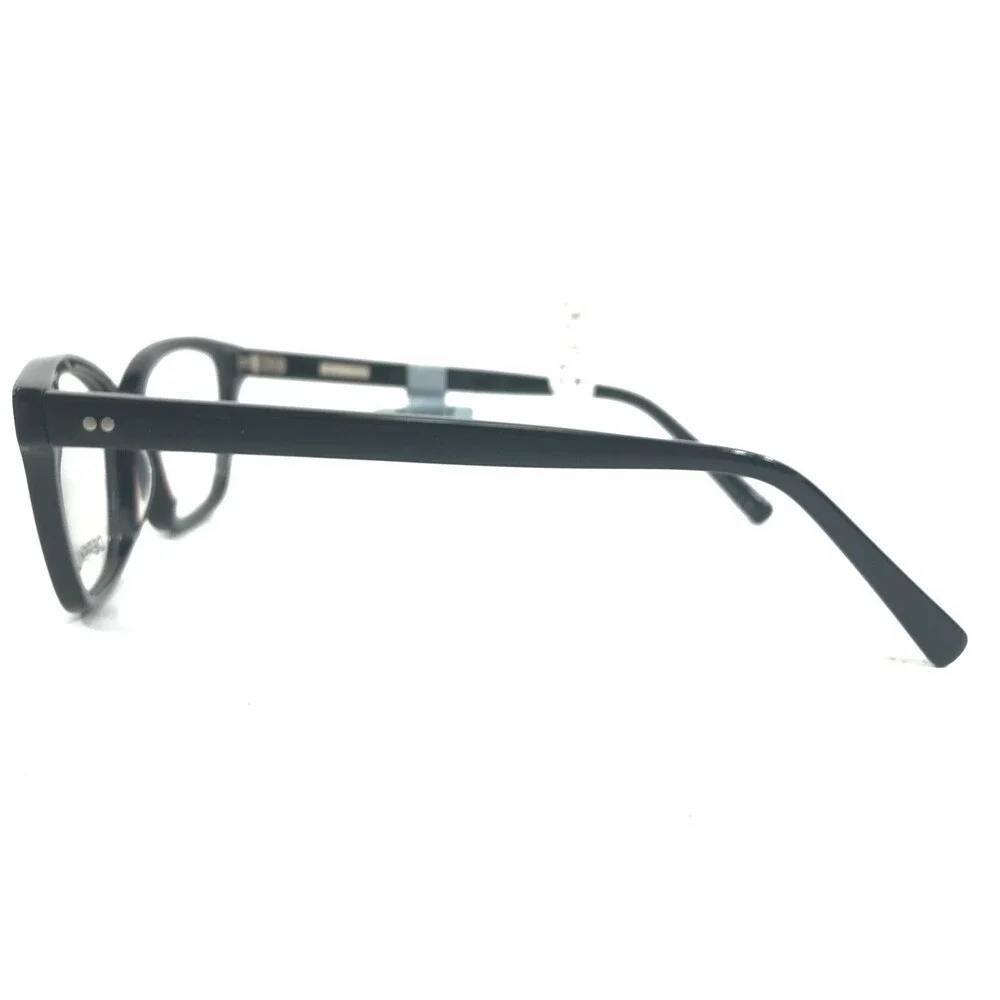 Derek Lam Eyeglasses Frames 241 BLK Black Cat Eye Thick Rim 52-15-141